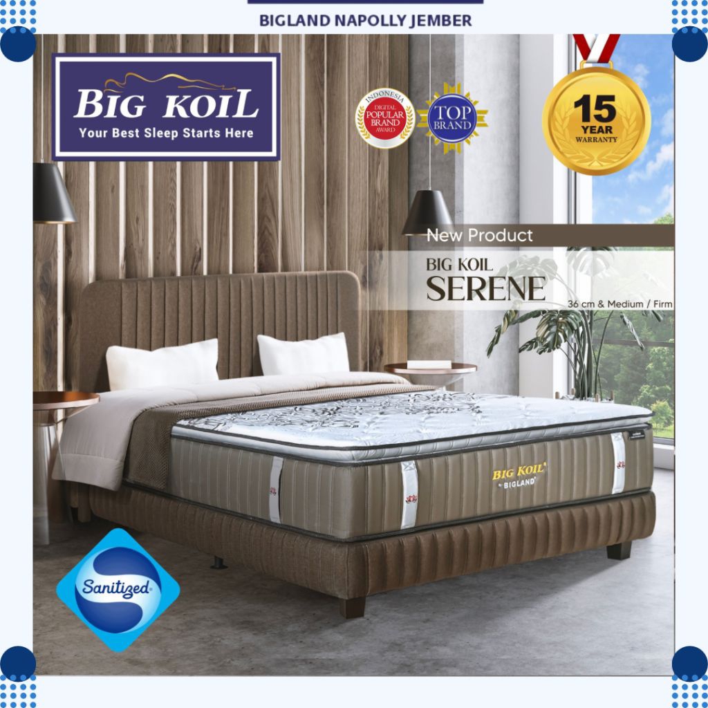 Big Koil Serene T.36 by Bigland (Foam Encasement)