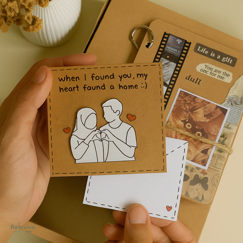 

Hampers Buku Planner Journal Kartu Afirmasi Mini Scrapbook Buket Bunga Kado Bestie Wisuda Pasangan