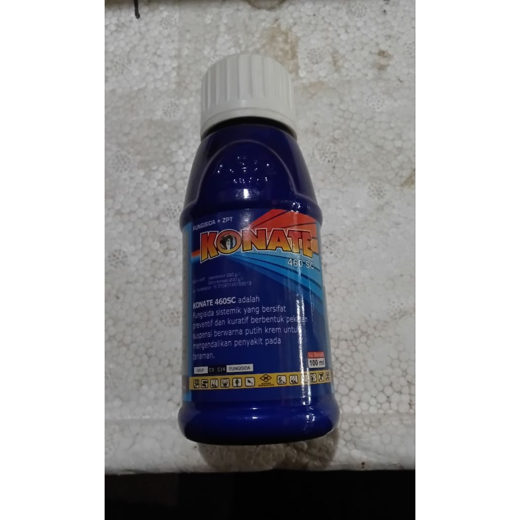FUNGISIDA+ZPT KONATE 460SC azoxistrobin260g/l Difenokonazol200g/l kemasan 100ml