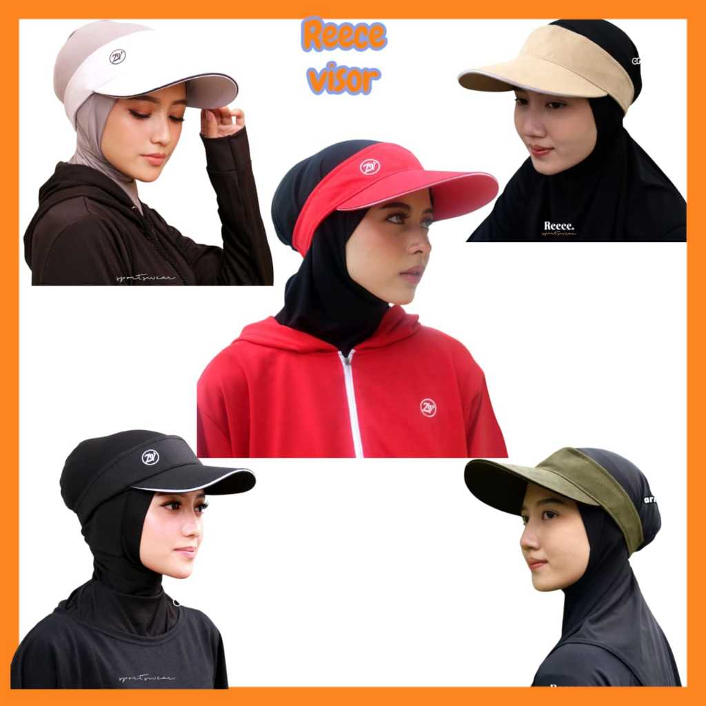 Topi olahraga Topi olahraga wanita dewasa Topi olahraga wanita muslimah Topi wanita sporty Reece vis