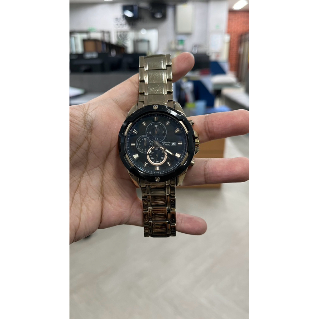 Jam Tangan Pria Alexandre Christie 6305MC Original