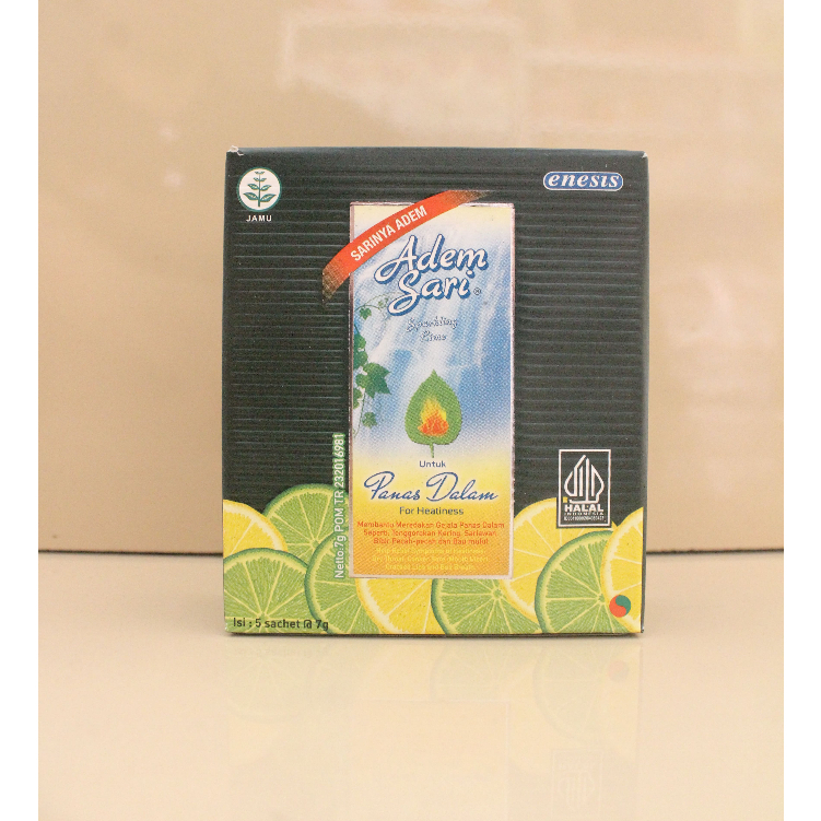 

Adem Sari Panas Dalam isi 5 sachet 7g 1box