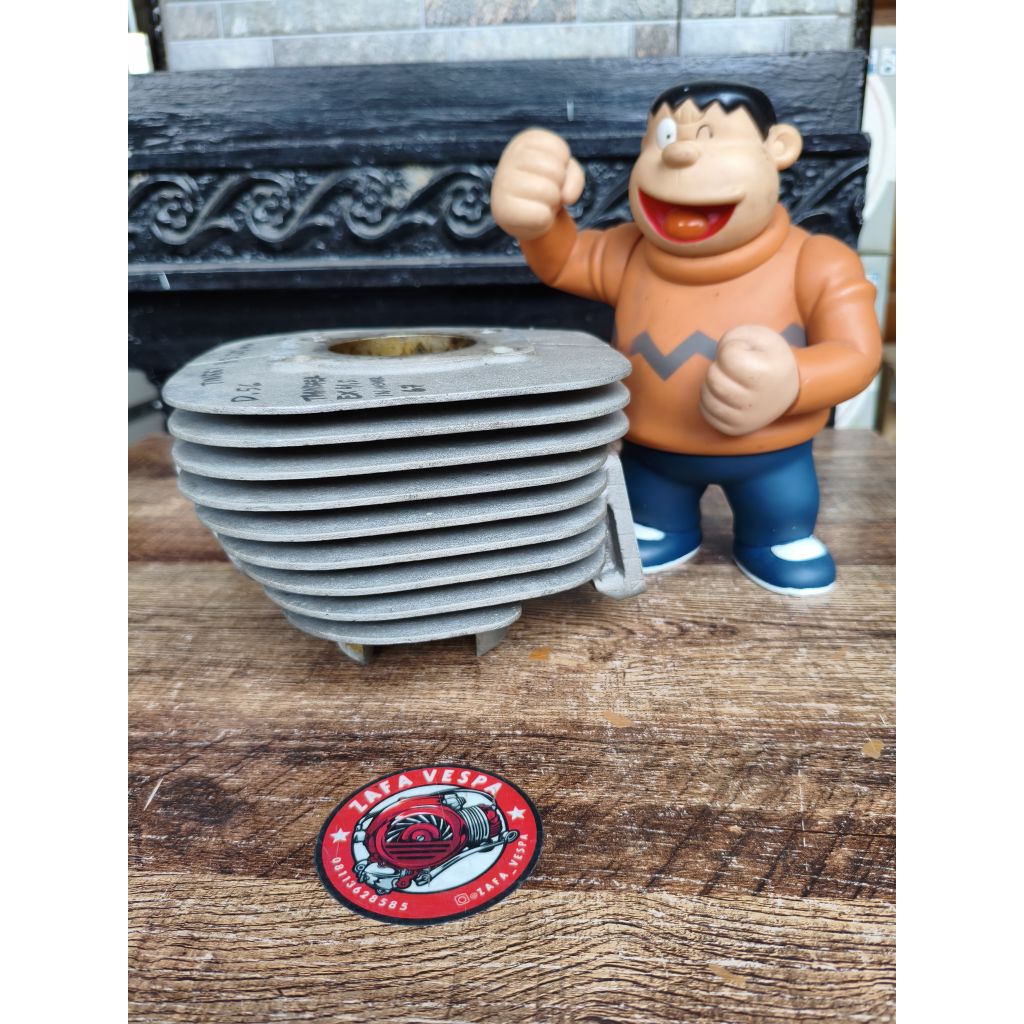 Cylinder Block Blok Bureng Boring Yamaha RS125 RS 125 Original NOS