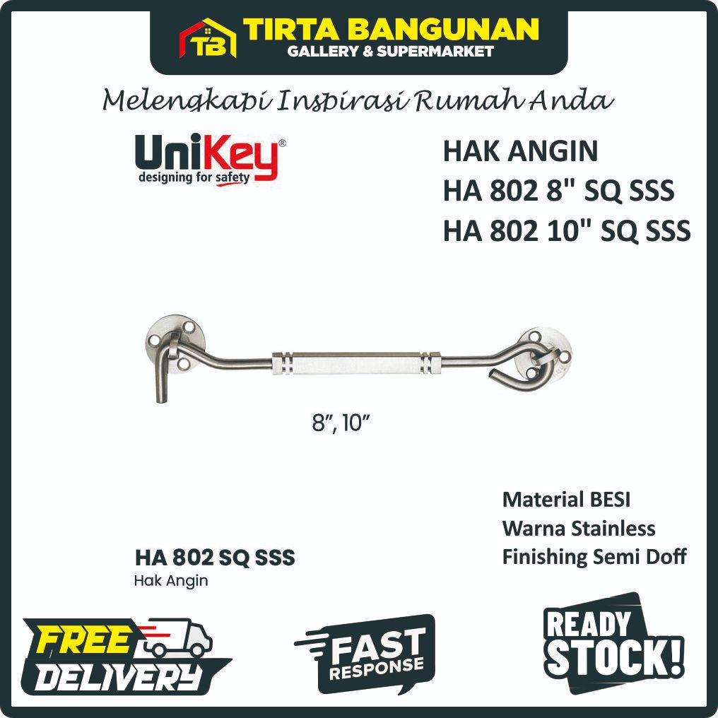 UNIKEY HAK ANGIN HA 802 SQ SSS
