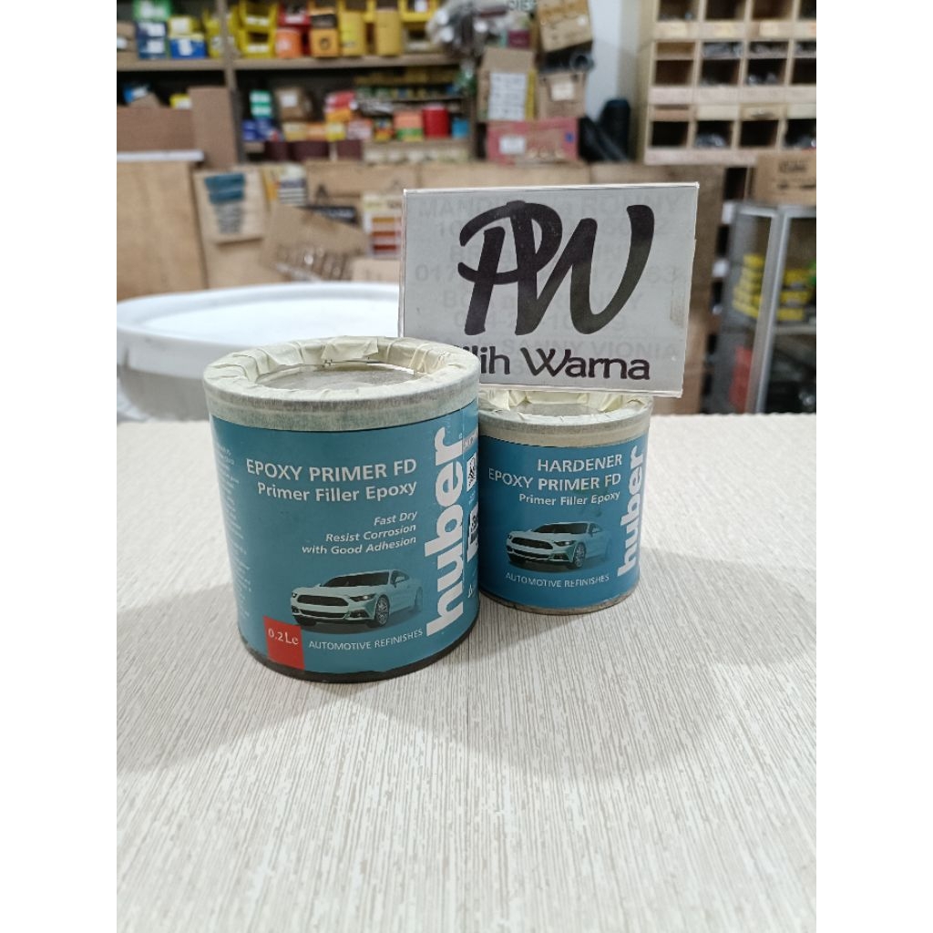HUBER EPOXY PRIMER GREY / PRIMER MOBIL / EPOXY PRIMER / FAST DRY