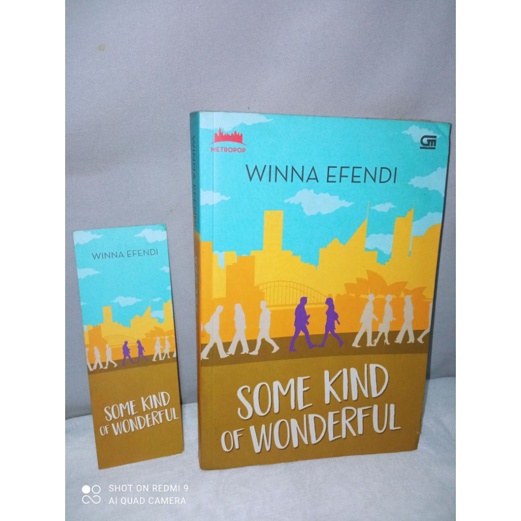 Preloved ORIGINAL Novel Some Kind of Wonderful by Winna Efendi Bekas Penerbit Gramedia Second Unhaul