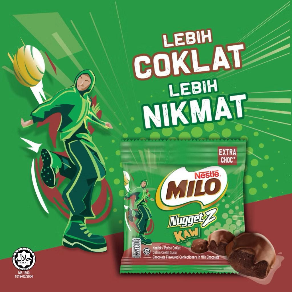 

NESTLE MILO NUGGET Z KAW EXTRA CHOC