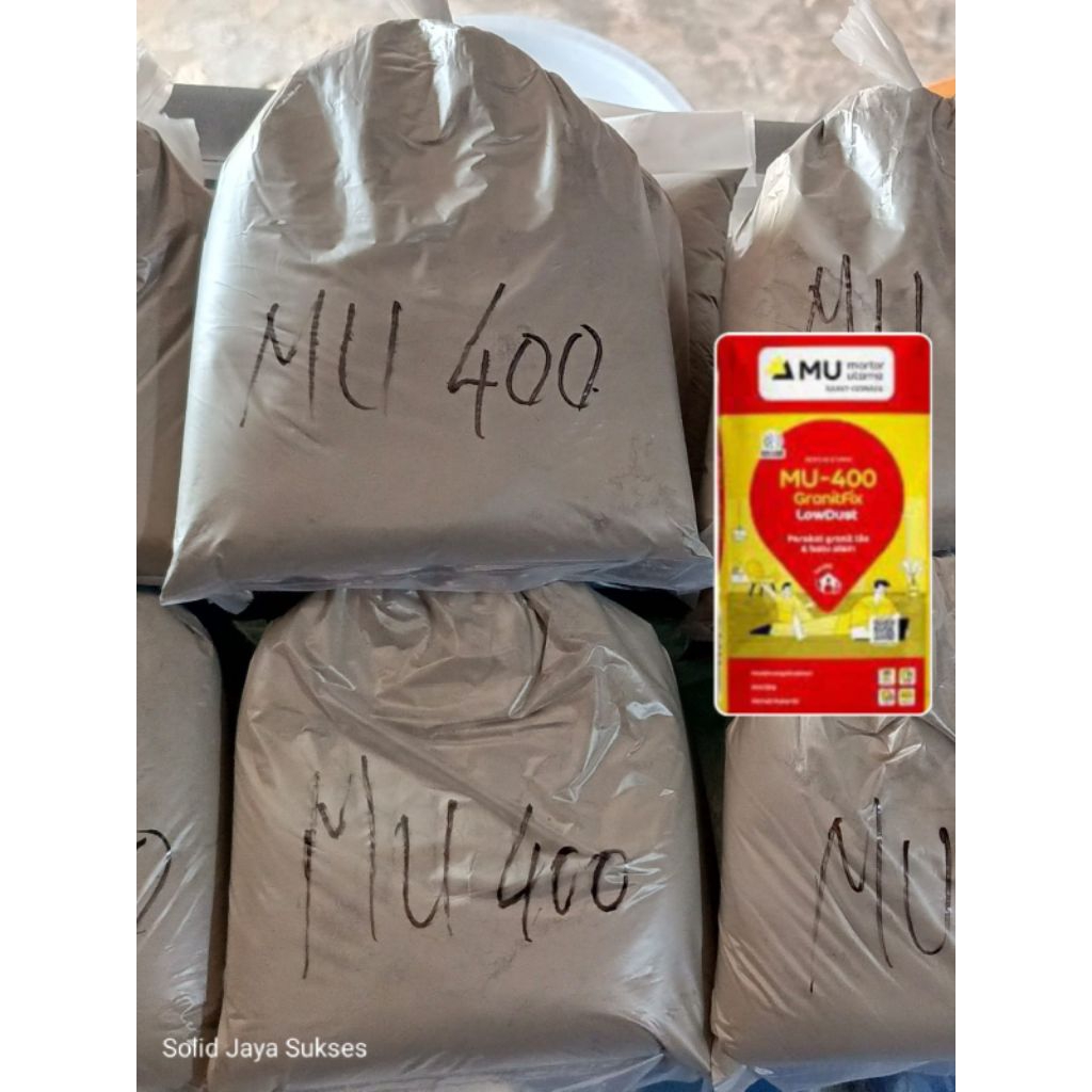 1kg MU400 - Mortar Utama MU 400 Perekat Granite
