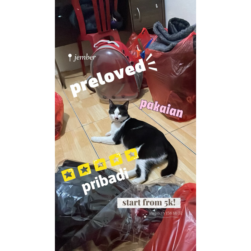 PRELOVED MERK BRAND MLB, HNM