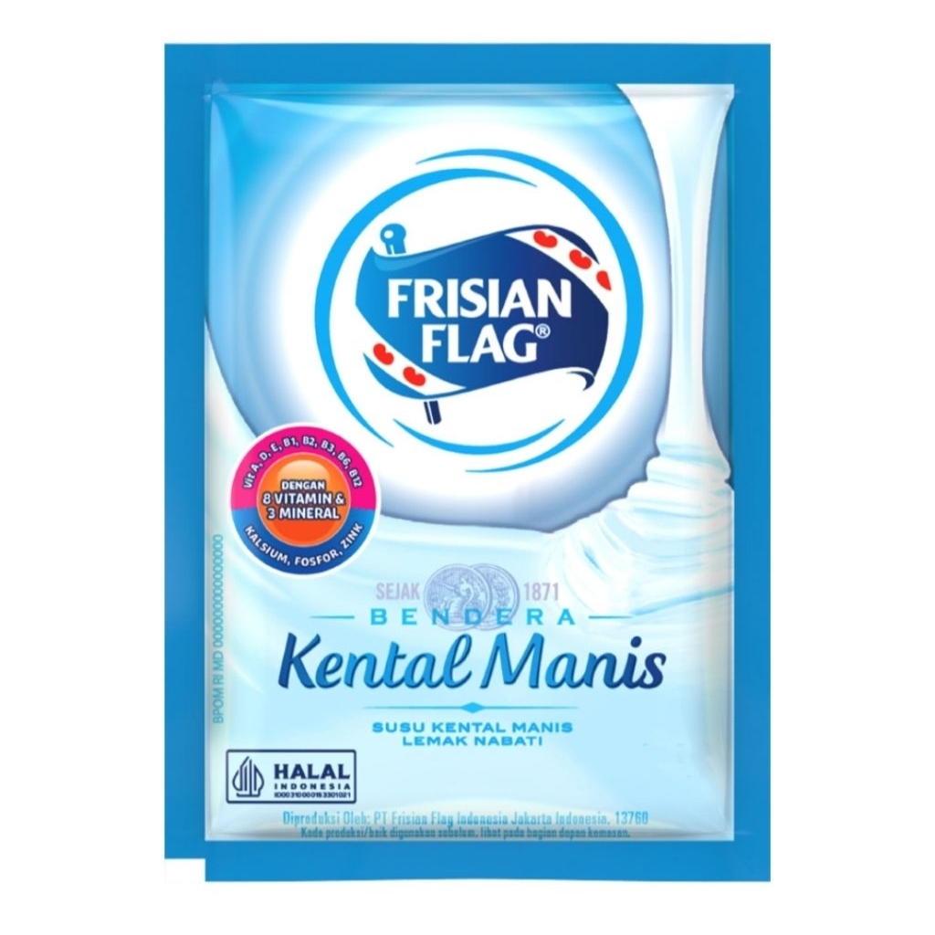 

FRISIAN FLAG Kental Manis Putih 6 x 37 g