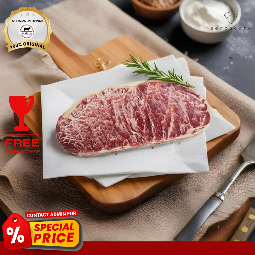 

Hijrahfood Sirloin Meltique Beef Steak AUS (200 gr)