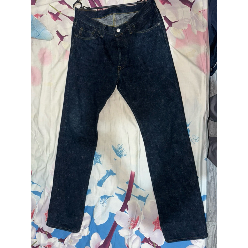 Warpweft 17oz SHIDE Brokenslub Slimstraight