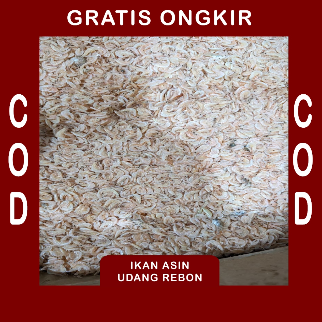 

Ikan Asin Udang Rebon Kering Super Premium Fresh Kualitas Ekspor Gurih 1kg | 500gram | 250gram