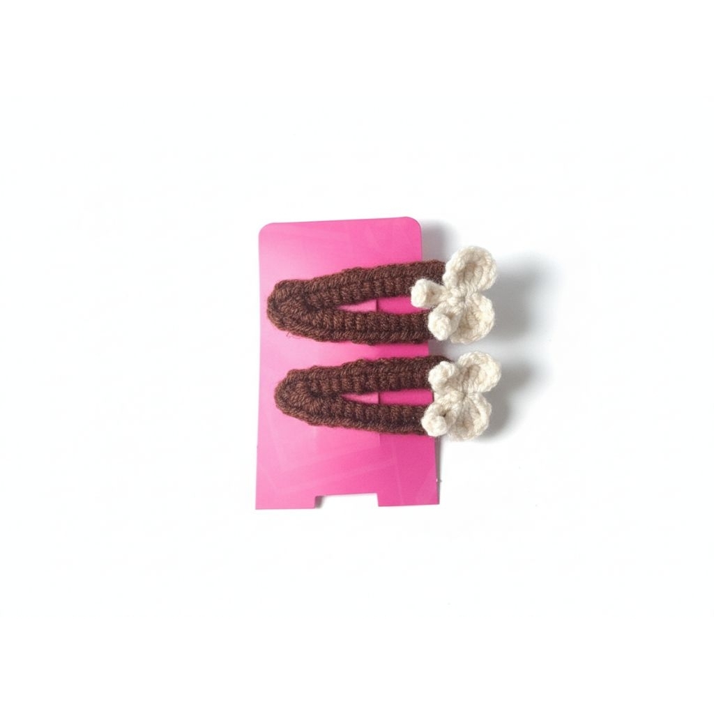 JEPIT RAMBUT RAJUT CROCHET AESTHETIC JEPIT RAMBUT LUCU