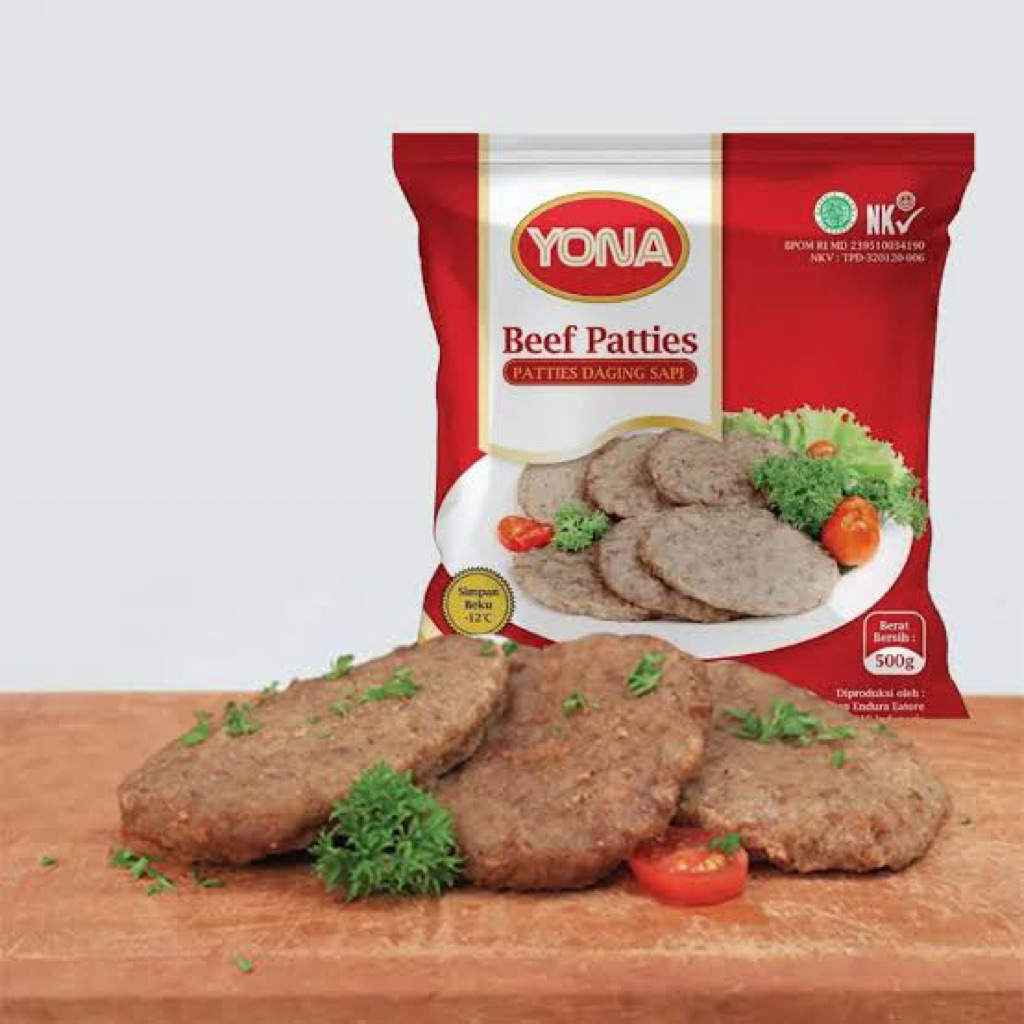 

Isian Burger Uk. Besar 500 Gram isi 10 - YONA