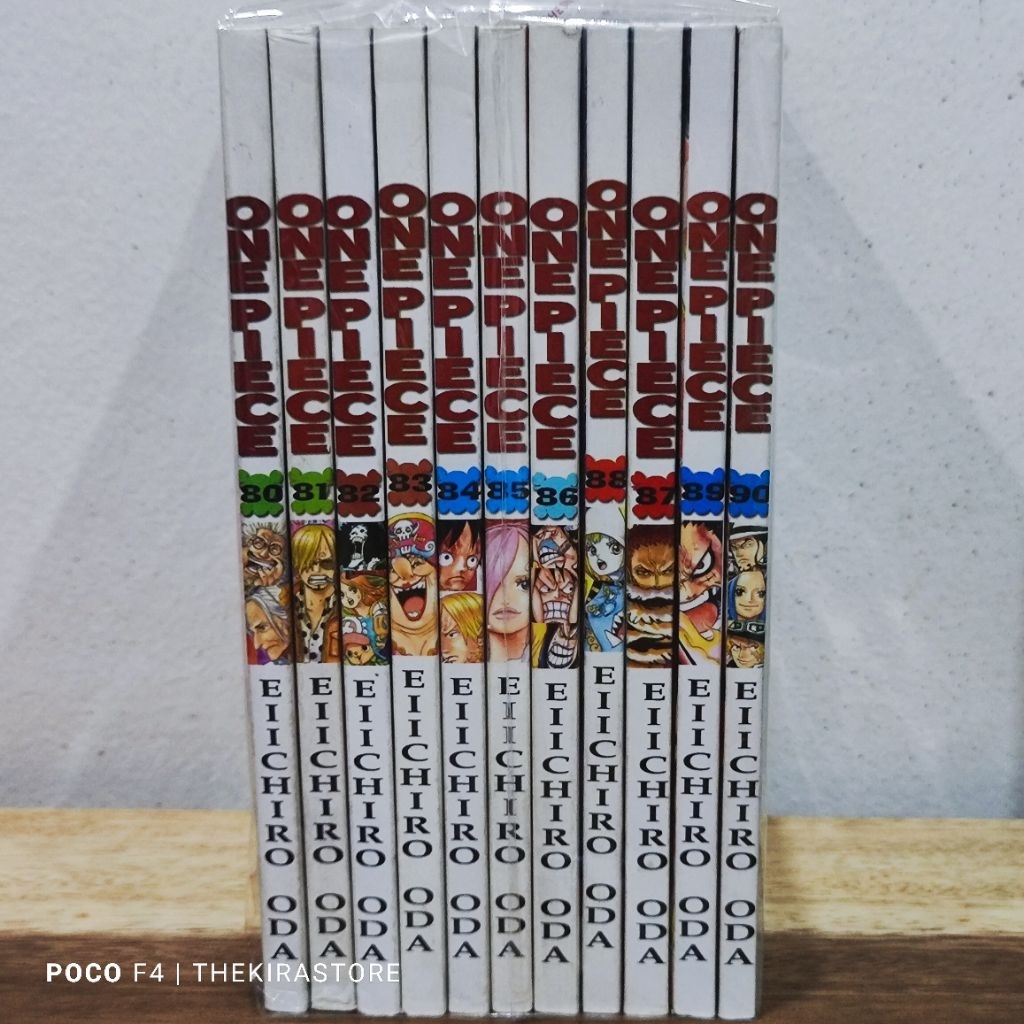 Komik One Piece Vol 80-90 set (preloved)