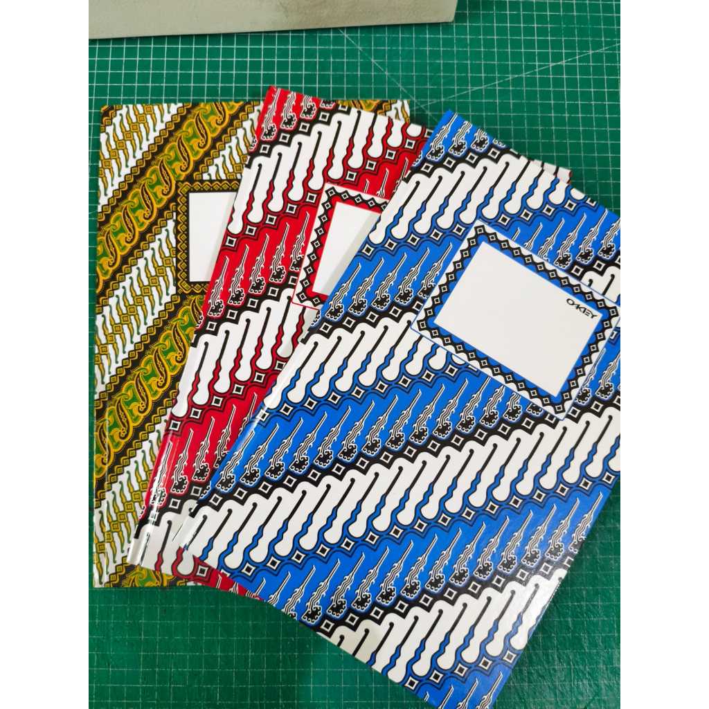 

Buku Batik folio Panjang 200 Hard Cover / Buku Hard Cover / buku folio okey 100