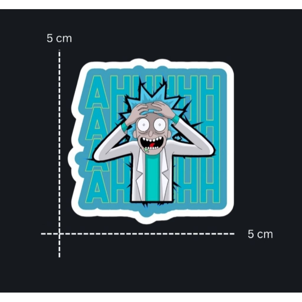 

Stiker Kartun Unik Rick Sanchez Anti Air