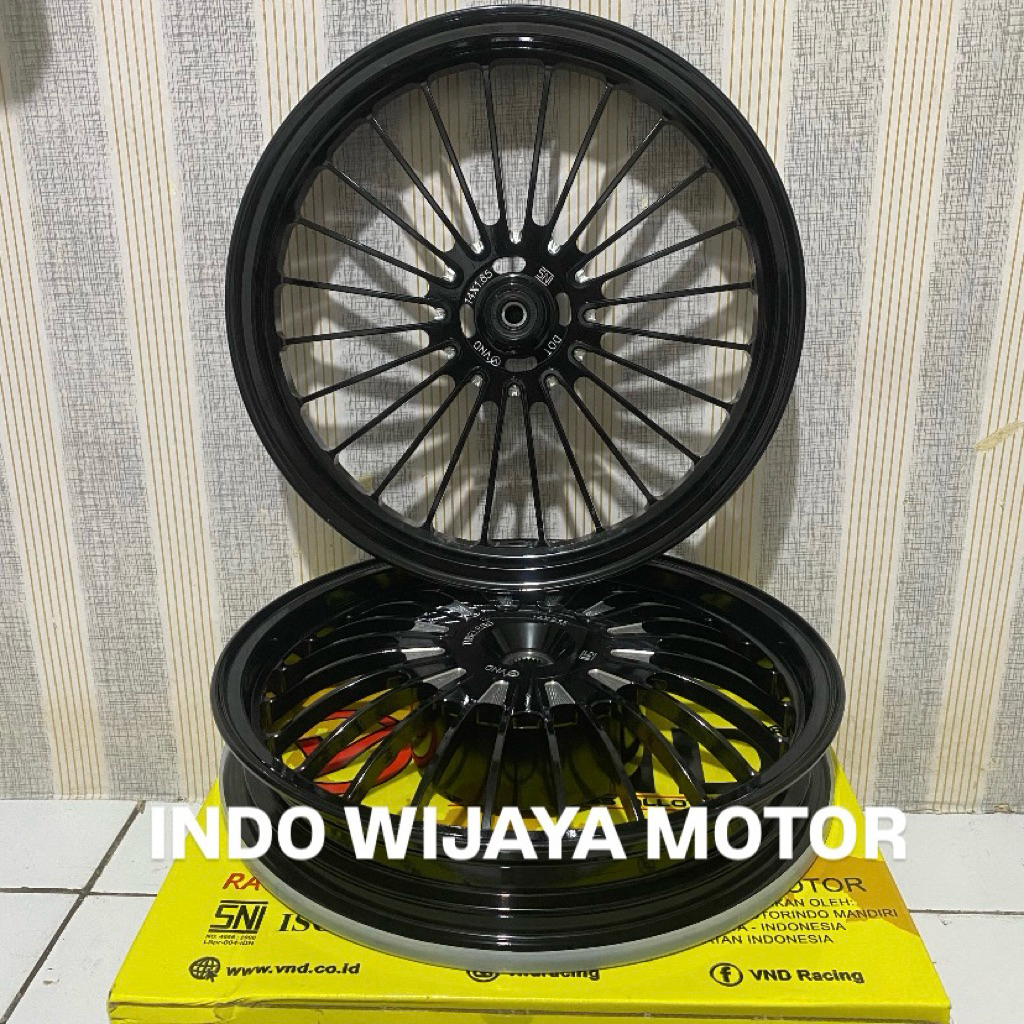 VELG VND RACING ORIGINAL RACELINE 185x14 & 215x14 BEAT SCOOPY SPACY GENIO STYLO VARIO 110 125 150 16