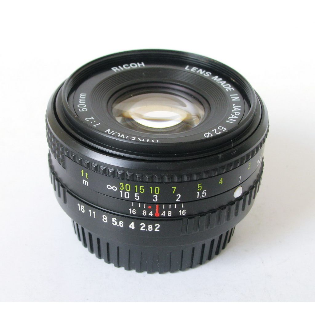 RICOH RIKENON 50mm F2 - Tone Bokeh-Lensa Manual  No313528