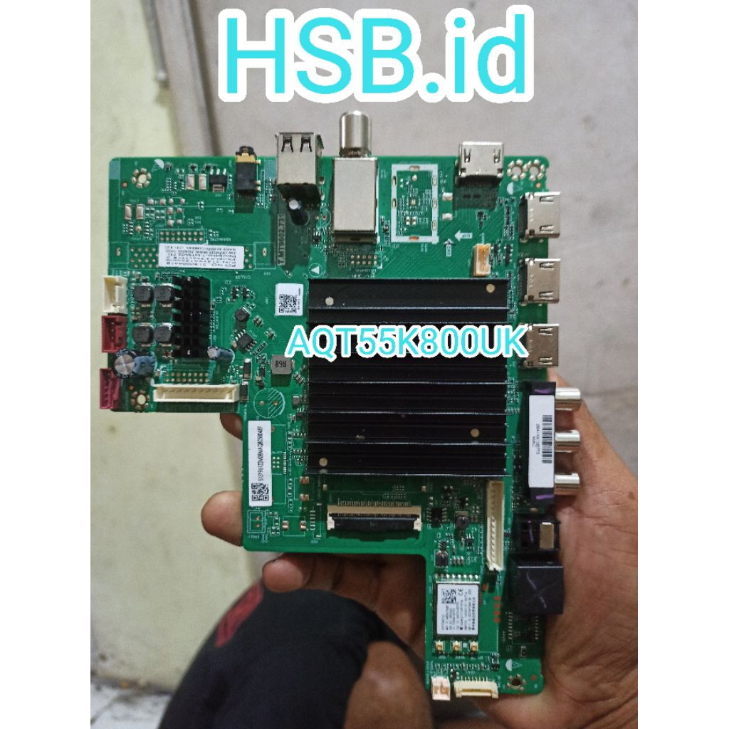 MAIN BOARD TV AQUA AQT55K800UX SMART TV GOGEL TV ORIGINAL