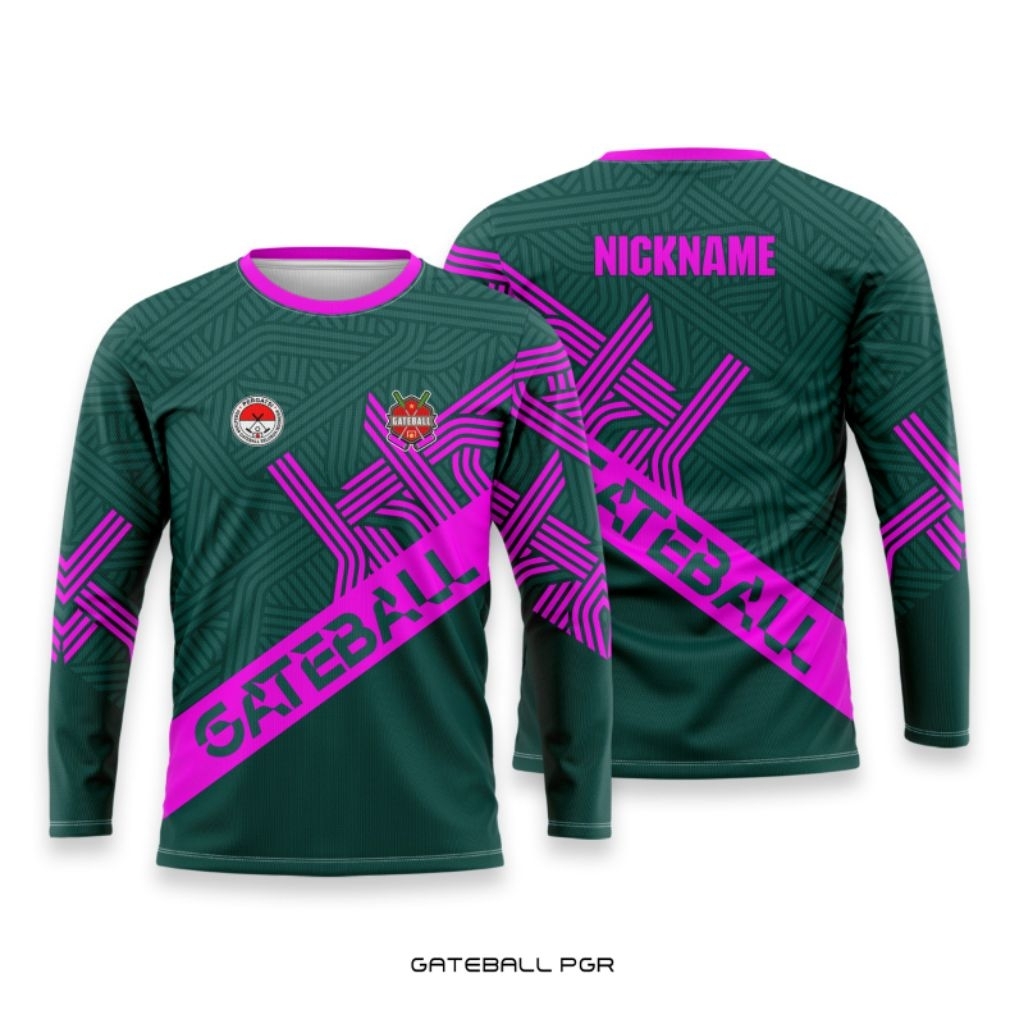 Jersey Olahraga Gateball Printing Premium Limited Editions GATEBALL PGR