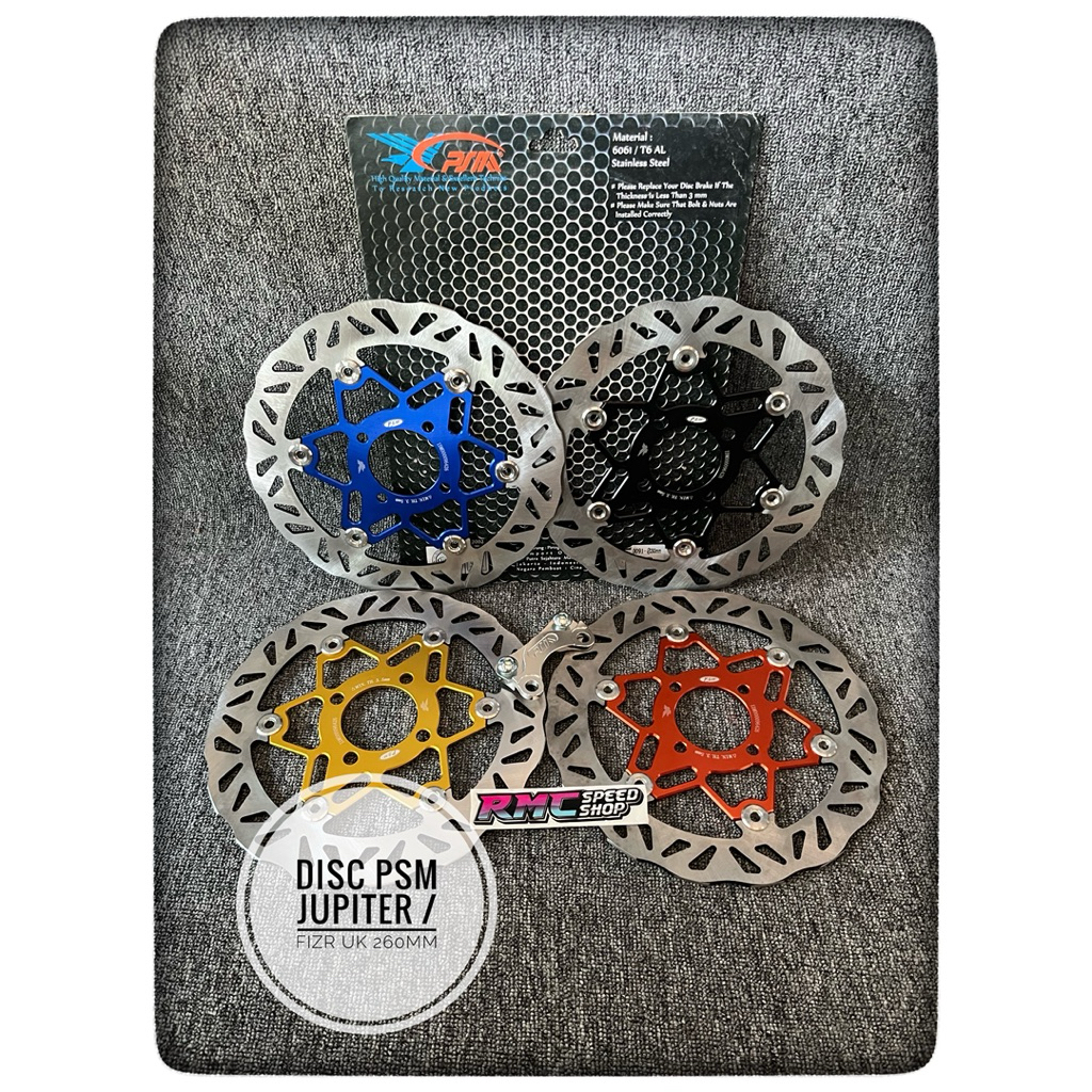 Disc Psm Floting FizR Jupiter ukuran 260mm ori / Disc Piringan PSM Yamaha Jupiter / FizR ukuran 260m