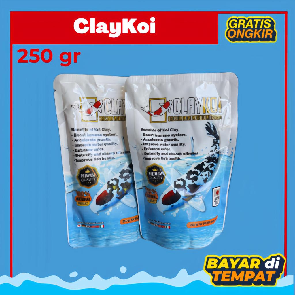 Clay Koi 250 gr/ clay koi penjernih air