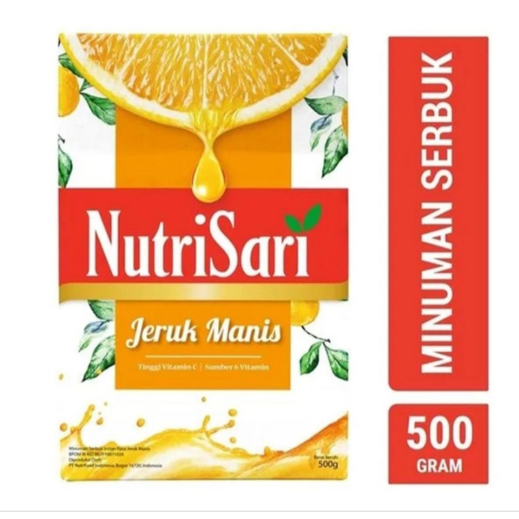 

nutrisari jeruk manis 500 gr tinggi vitamin C