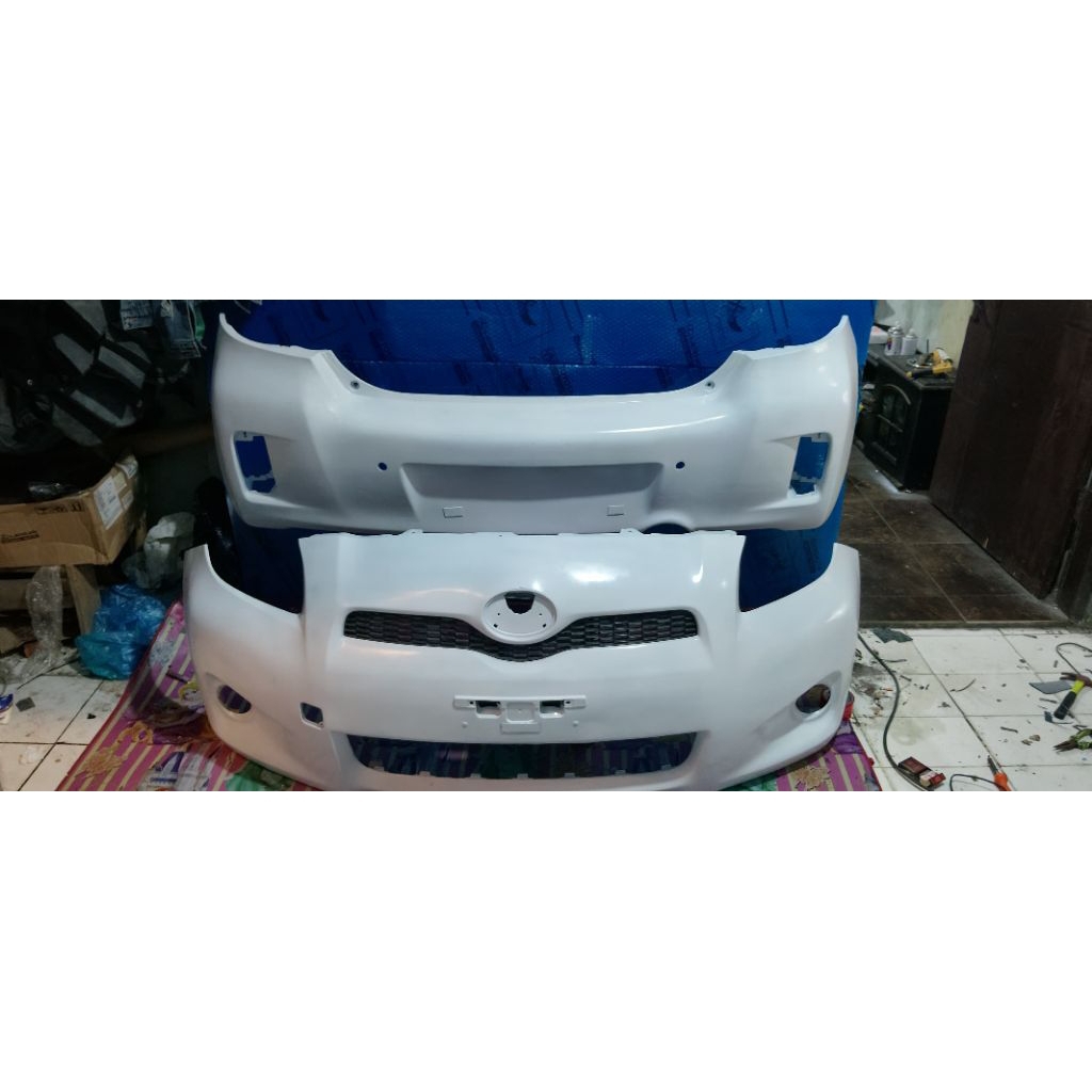 bemper depan belakang Yaris TRD bakpao 2012-2013 original dan sudah ada gril atasnya