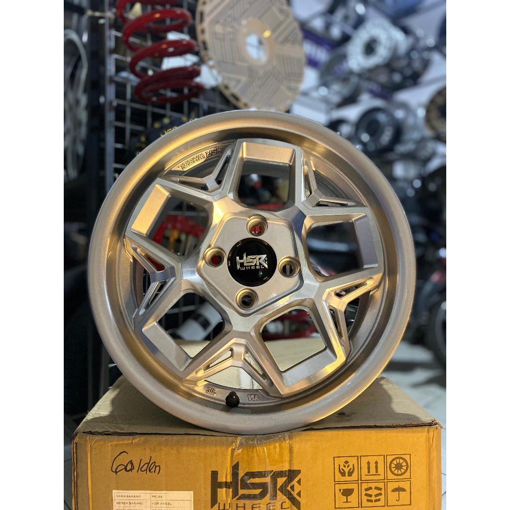 velg mobil avanza ring 15 HSR type wasile baut 4 untuk mobil agya calya sigra karimun sigra