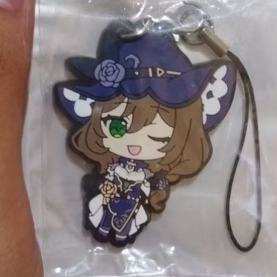 Genshin Impact Lisa Rubber Keychain