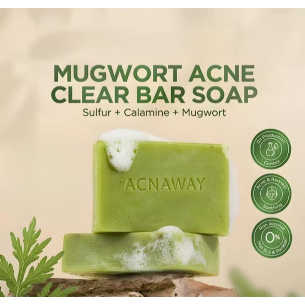 [ORI] ACNWAY Bar Soap Mugwort Acne Clear Bar Soap