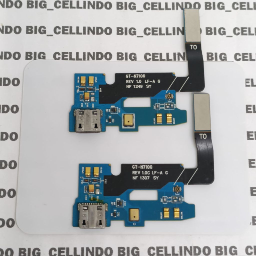 SAMSUNG GALAXY NOTE 2 N7100 GT-N7100 FLEXIBLE FLEXIBEL FLEKSIBEL PCB KONEKTOR CONEKTOR MIK MIC PORT 