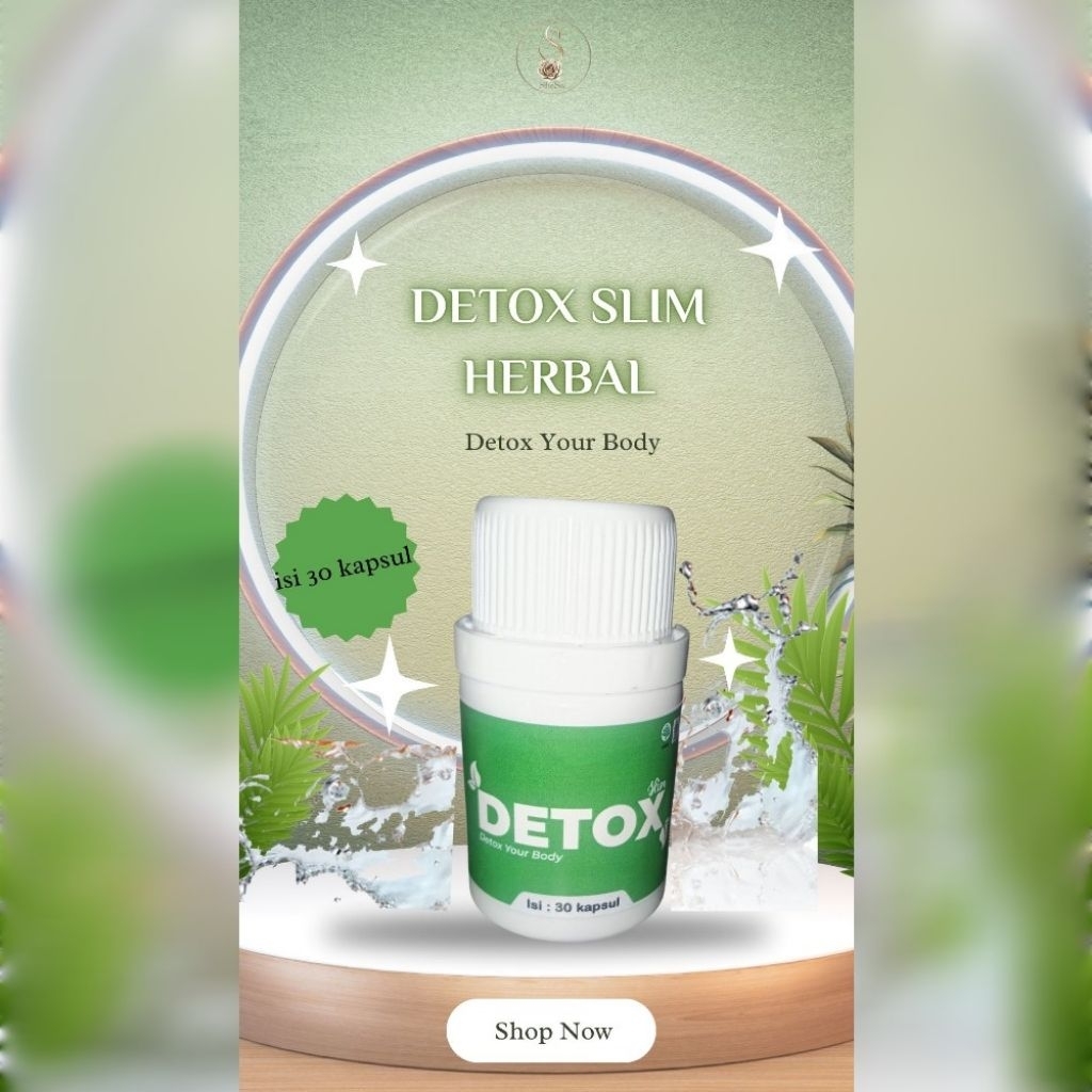 SheSa Bodycare - Detox Slim Herbal (pelancar bab, peluruh lemak tubuh)