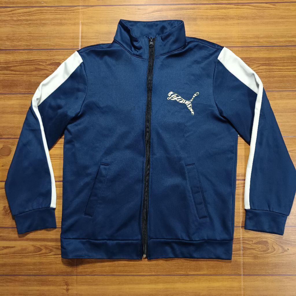 Jaket Anak Puma Second Original Navy size 9-10 tahun