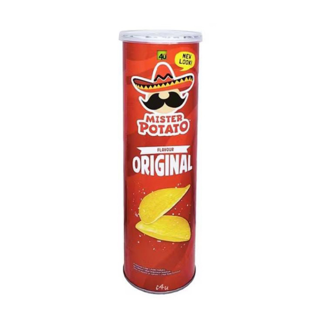 

PROMO!! mister potato original 106gr keripik kentang kaleng *beli 4lebih murah