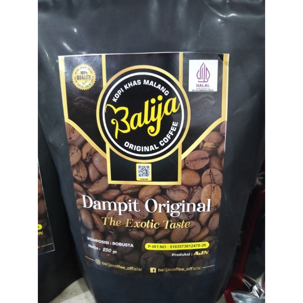 

Kopi Robusta khas Malang 230gr