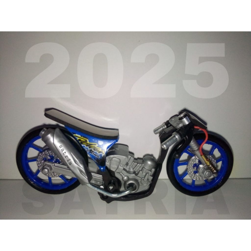 Miniatur motor beat kenalpot tusuk gigi 2025