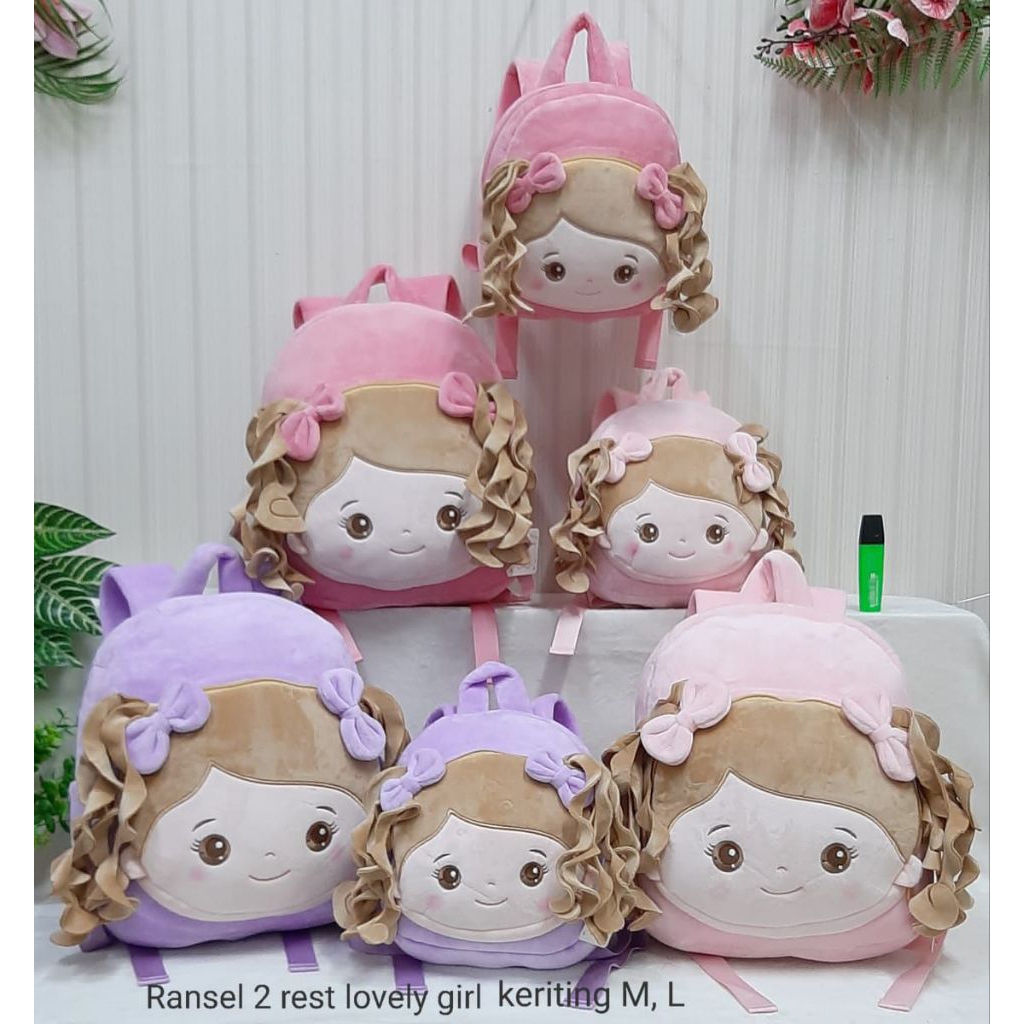 Ransel Anak Perempuan Lovely Girl Medium