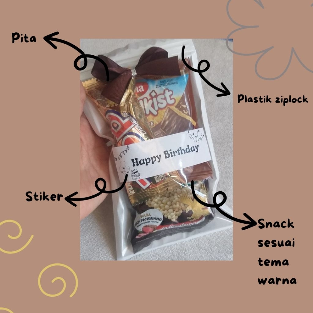 

MINI GIFT SNACK| MINI HAMPERS| SNACK ULANG TAHUN| GRADUATION| JUM'AT BERKAH