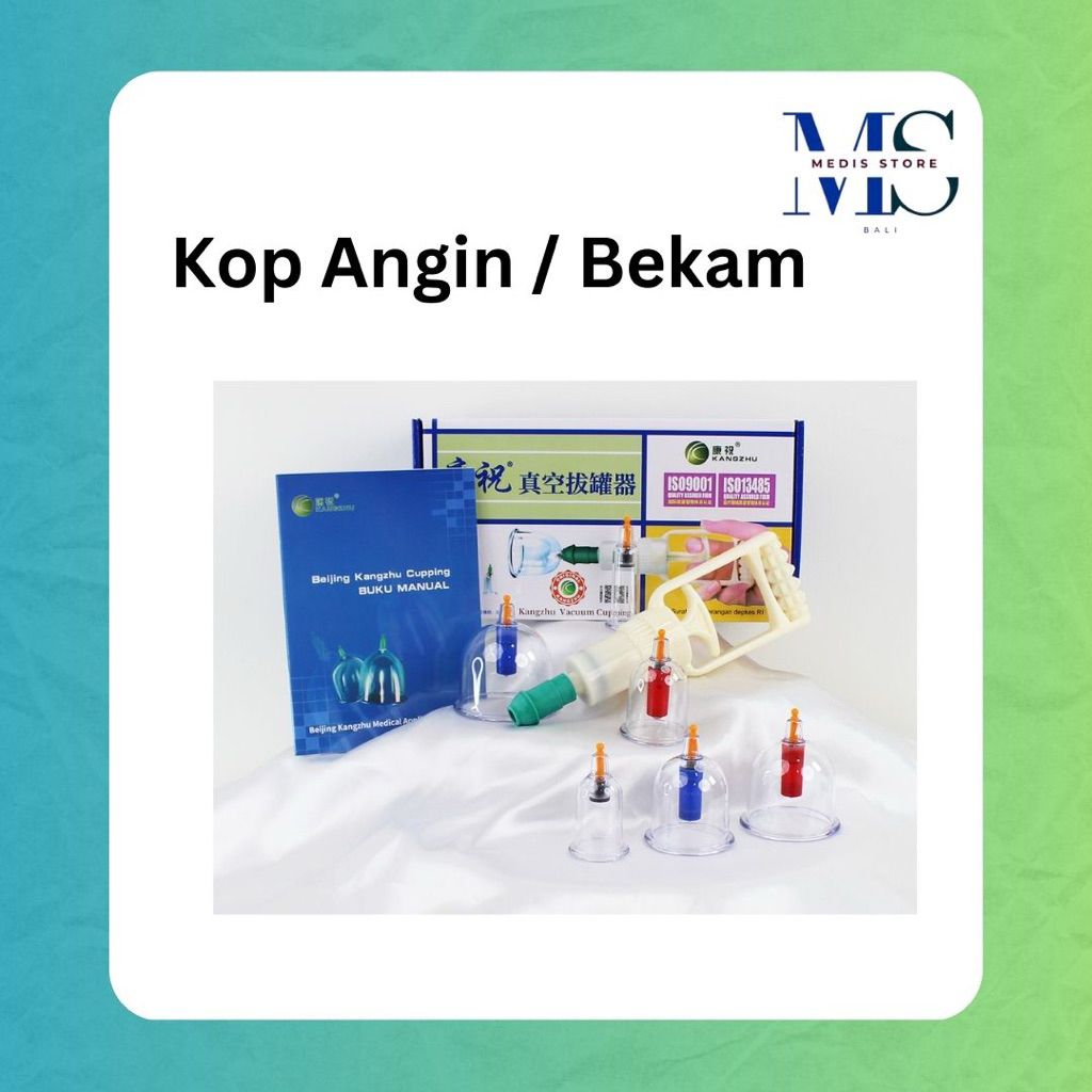 Kop angin isi 12 | Kop angin bekam