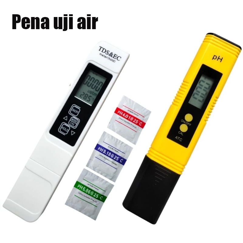 PH Meter dan TDS EC (PAKET) TDS Meter dan PH Meter PH Tester PH Meter Digital TDS EC