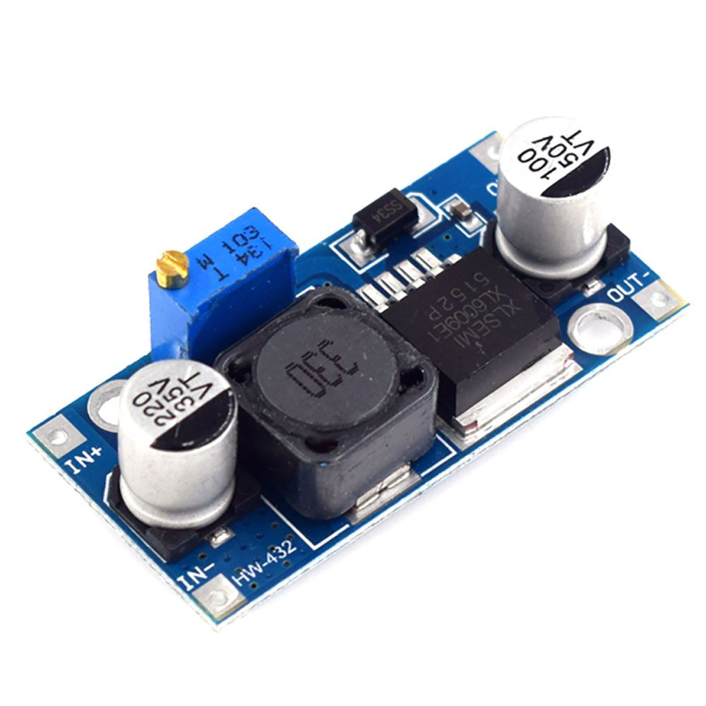 STEP UP STEP DOWN CONVERTER DC TO DC 4A ADJUSTABLE  STEP UP XL-6009 & STEP DOWN LM- 2596 REGULATOR