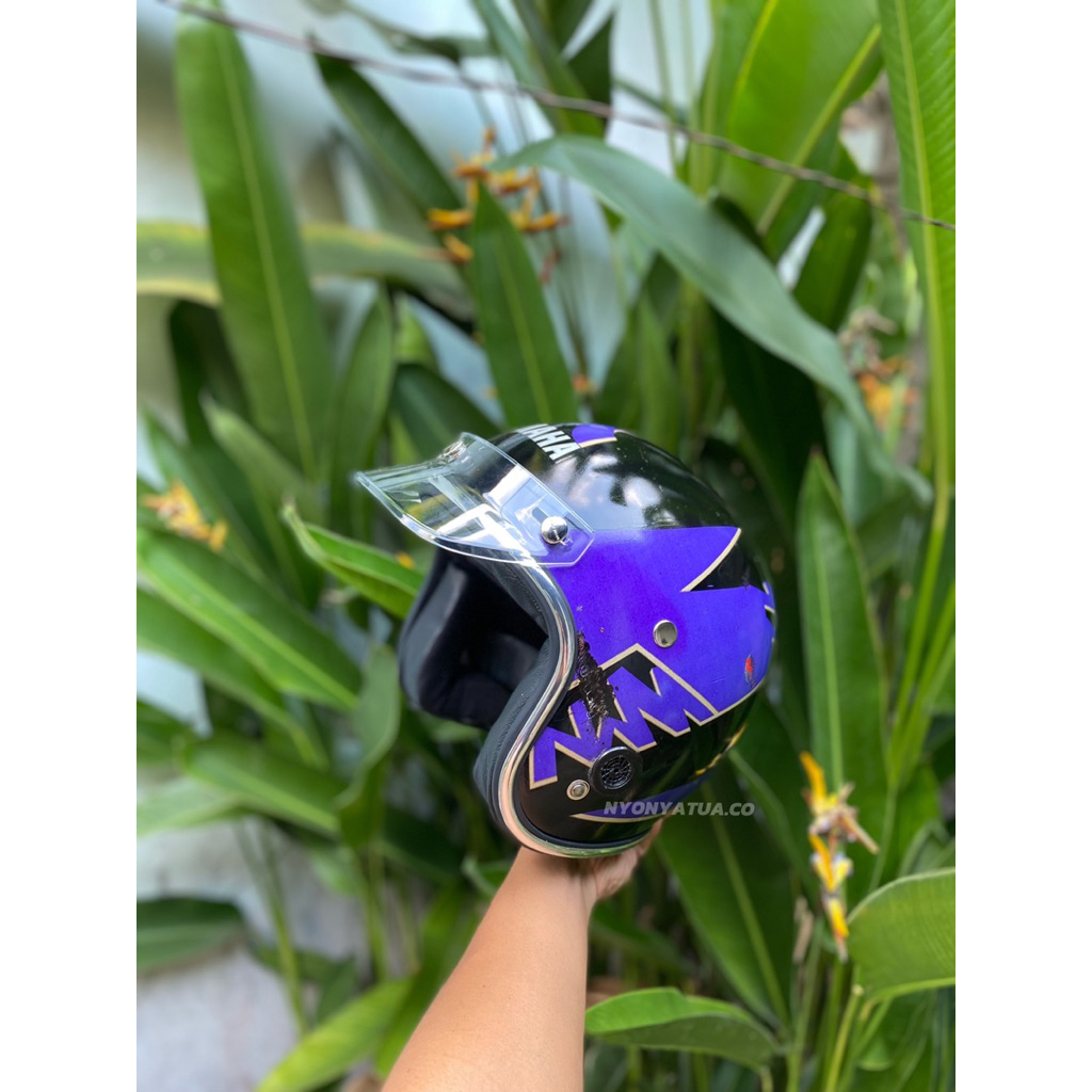 helm jadul yamaha ori lawas rxking fizr kiwi dmi vigano robot cakil