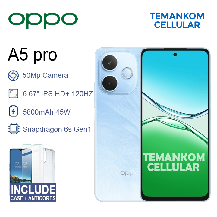 Oppo A5 Pro 4G 16GB RAM 8+8 Extend 8/256 8GB 256GB Garansi Resmi