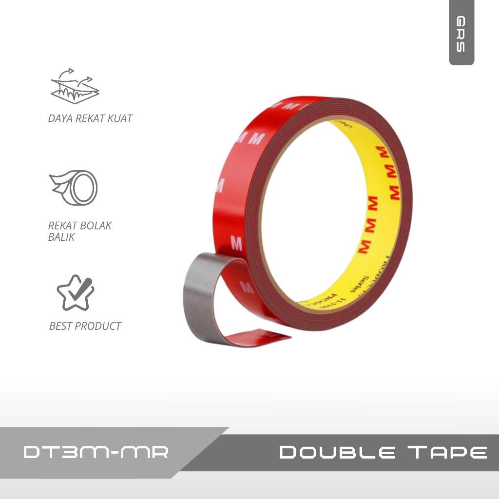 

Double tape 3m 20mm x 4,5mtr Merah