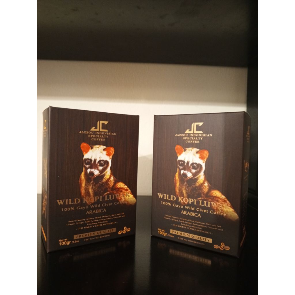 

Kopi Luwak Bean's kemasan 100gr
