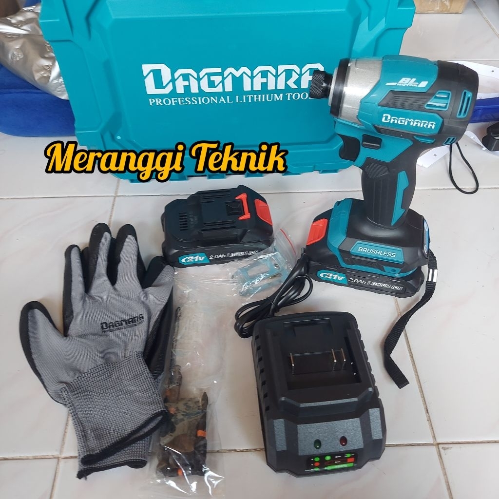 id5064 Impact screwdriver driver Dagmara 21 Volt TD173 cordless 2 baterai