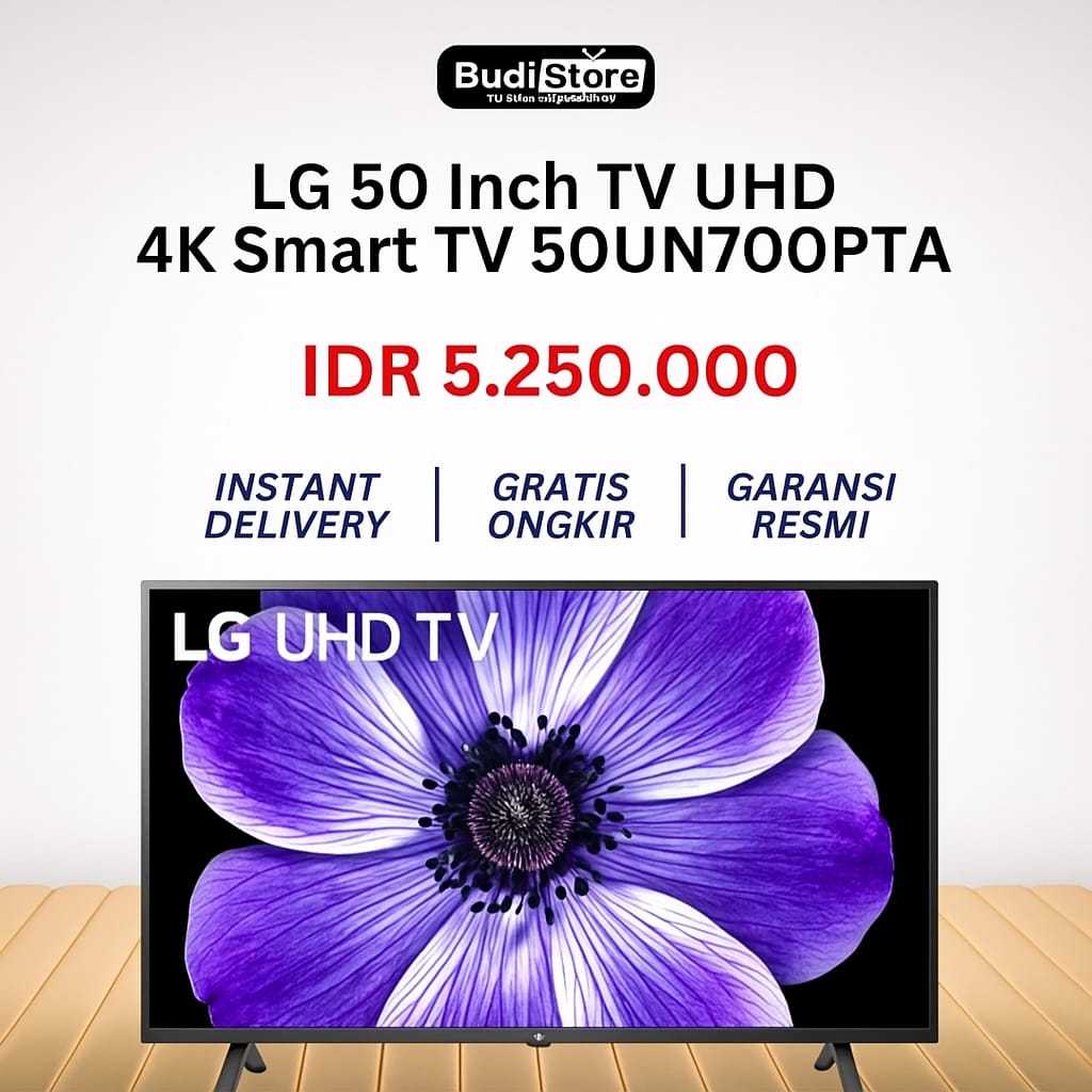 LG 50 Inch TV UHD 4K Smart TV 50UN700PTA